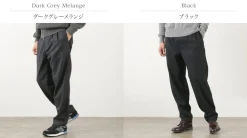 PARAGES Trousers^/ Double Pleats Wool Pants