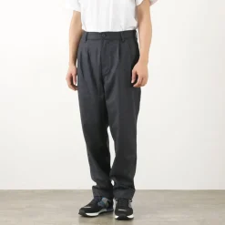 PARAGES Trousers^/ Double Pleats Wool Pants