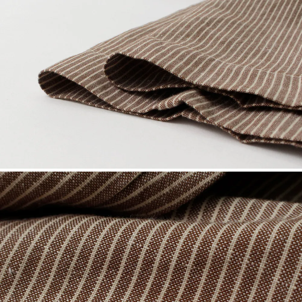 PARAGES Trousers^/ Yoga Pants Linen Cotton burgundy
