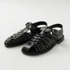 PARE GABIA Sandals^/ ALBIZ Gurkha Sandals black