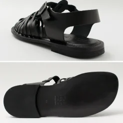 PARE GABIA Sandals^/ ALBIZ Gurkha Sandals black