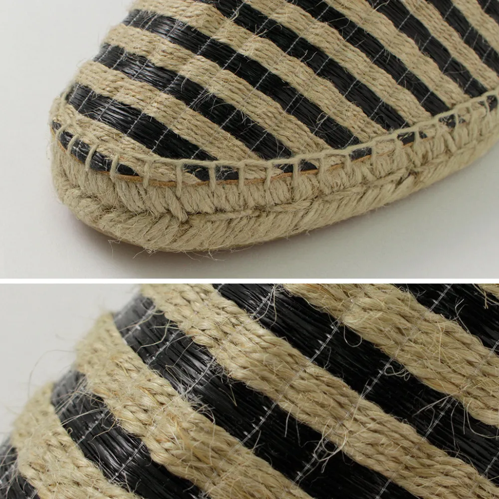 PARE GABIA Sandals^/ DENIS Espadrille slippers black_linen