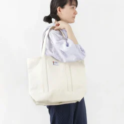 PARROTT CANVAS Tote Bags^/ Capri Style Tote natural