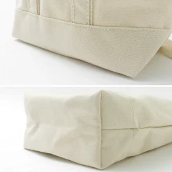 PARROTT CANVAS Tote Bags^/ Shoulder mini tote natural