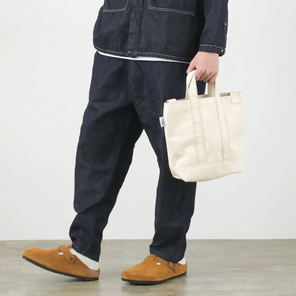 PARROTT CANVAS Tote Bags^/ Shoulder mini tote natural