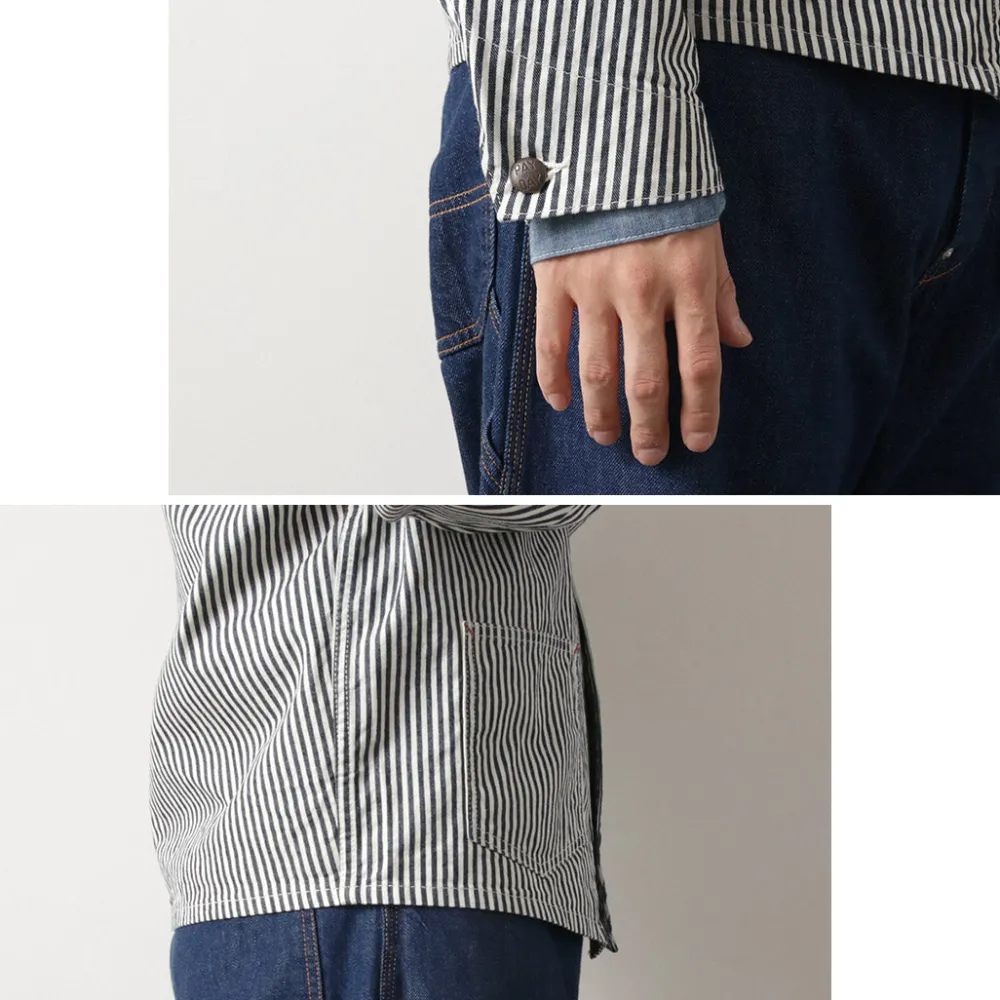 PAYDAY Jackets^/ 50s Model Hickory Engineer Jacket navy