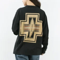 PENDLETON T-Shirts^/ Back Print Long Sleeve T-Shirt