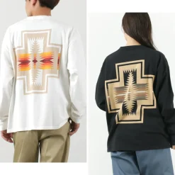 PENDLETON T-Shirts^/ Back Print Long Sleeve T-Shirt