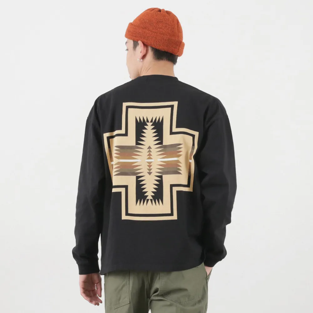 PENDLETON T-Shirts^/ Back Print Long Sleeve T-Shirt