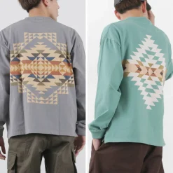 PENDLETON T-Shirts^/ Back Print Long Sleeve T-Shirt