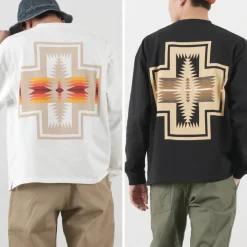 PENDLETON T-Shirts^/ Back Print Long Sleeve T-Shirt
