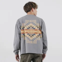 PENDLETON T-Shirts^/ Back Print Long Sleeve T-Shirt