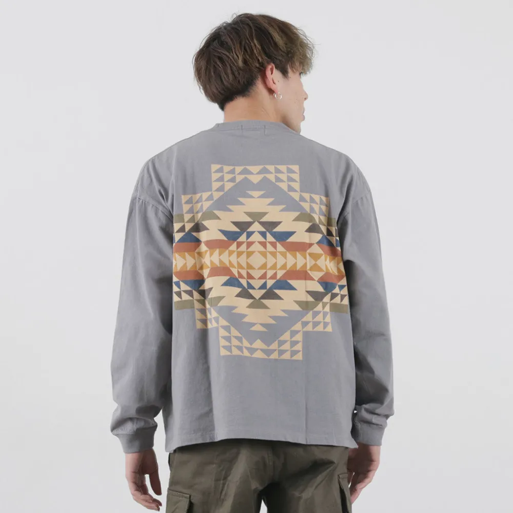 PENDLETON T-Shirts^/ Back Print Long Sleeve T-Shirt