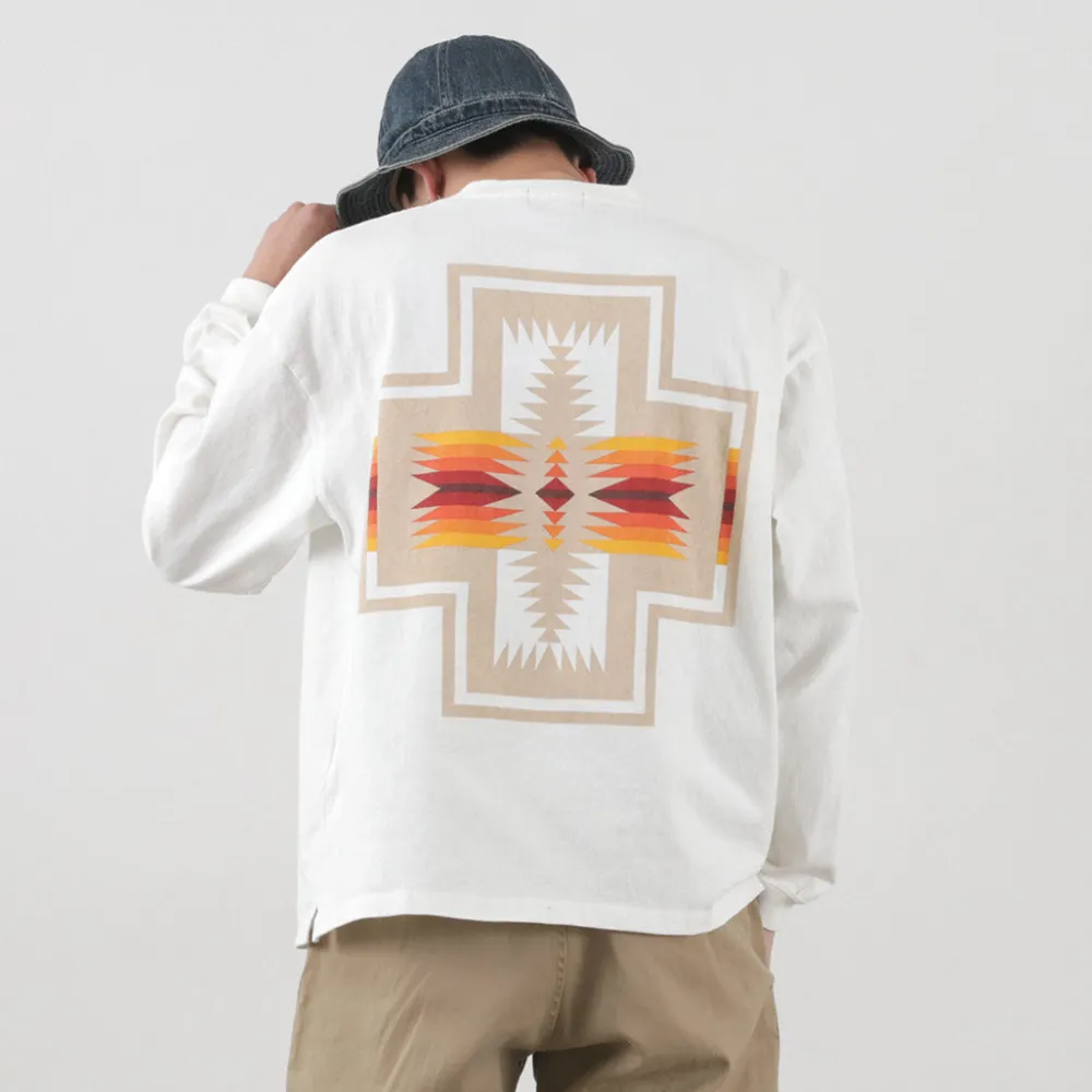 PENDLETON T-Shirts^/ Back Print Long Sleeve T-Shirt