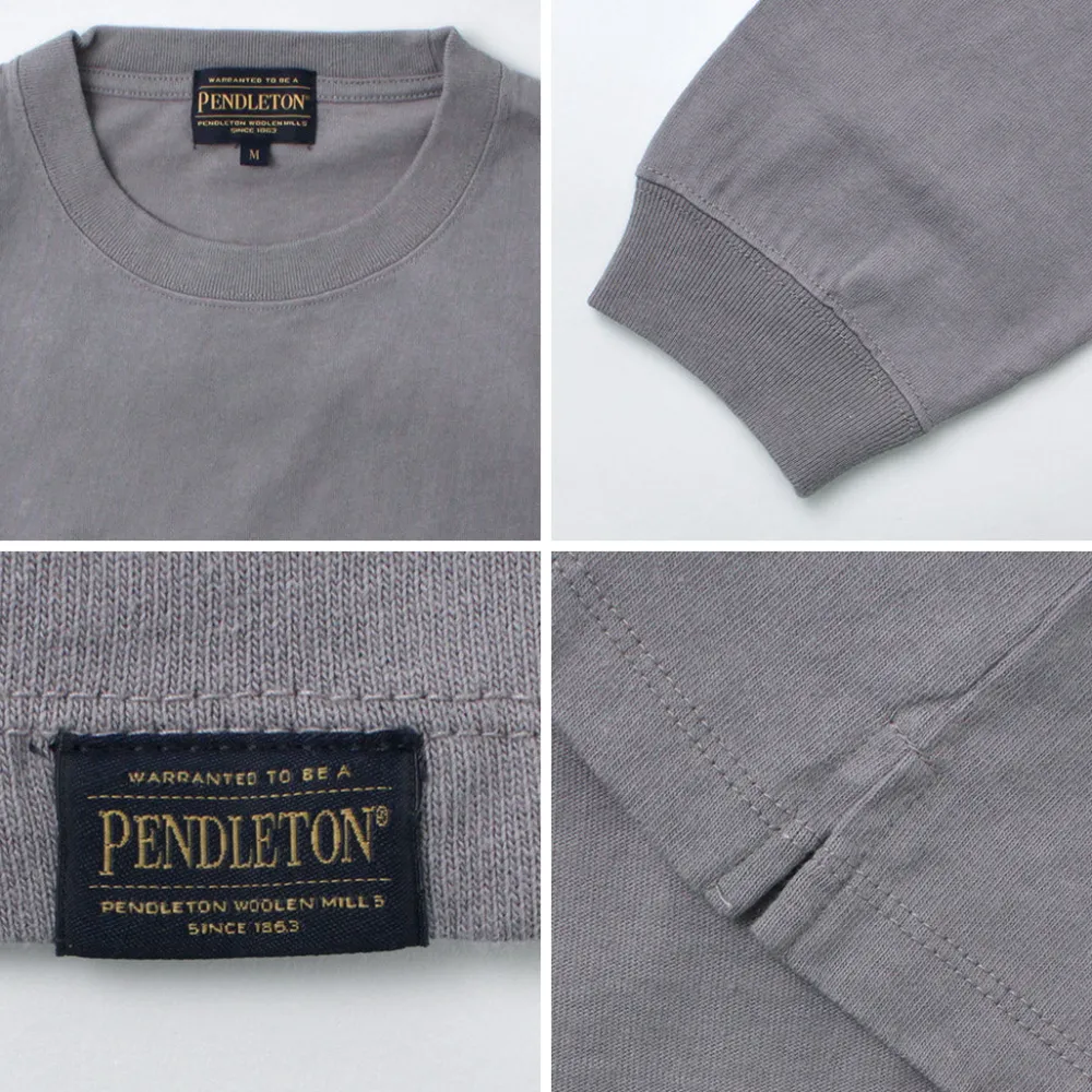 PENDLETON T-Shirts^/ Back Print Long Sleeve T-Shirt