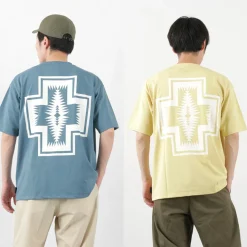 PENDLETON T-Shirts^/ Back Print Pocket T-Shirt