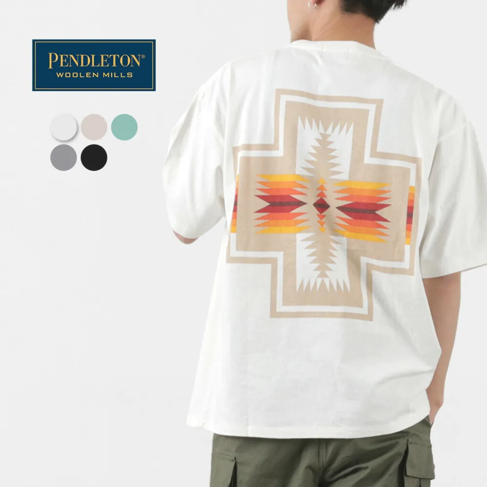PENDLETON T-Shirts^/ Back Print T-Shirt
