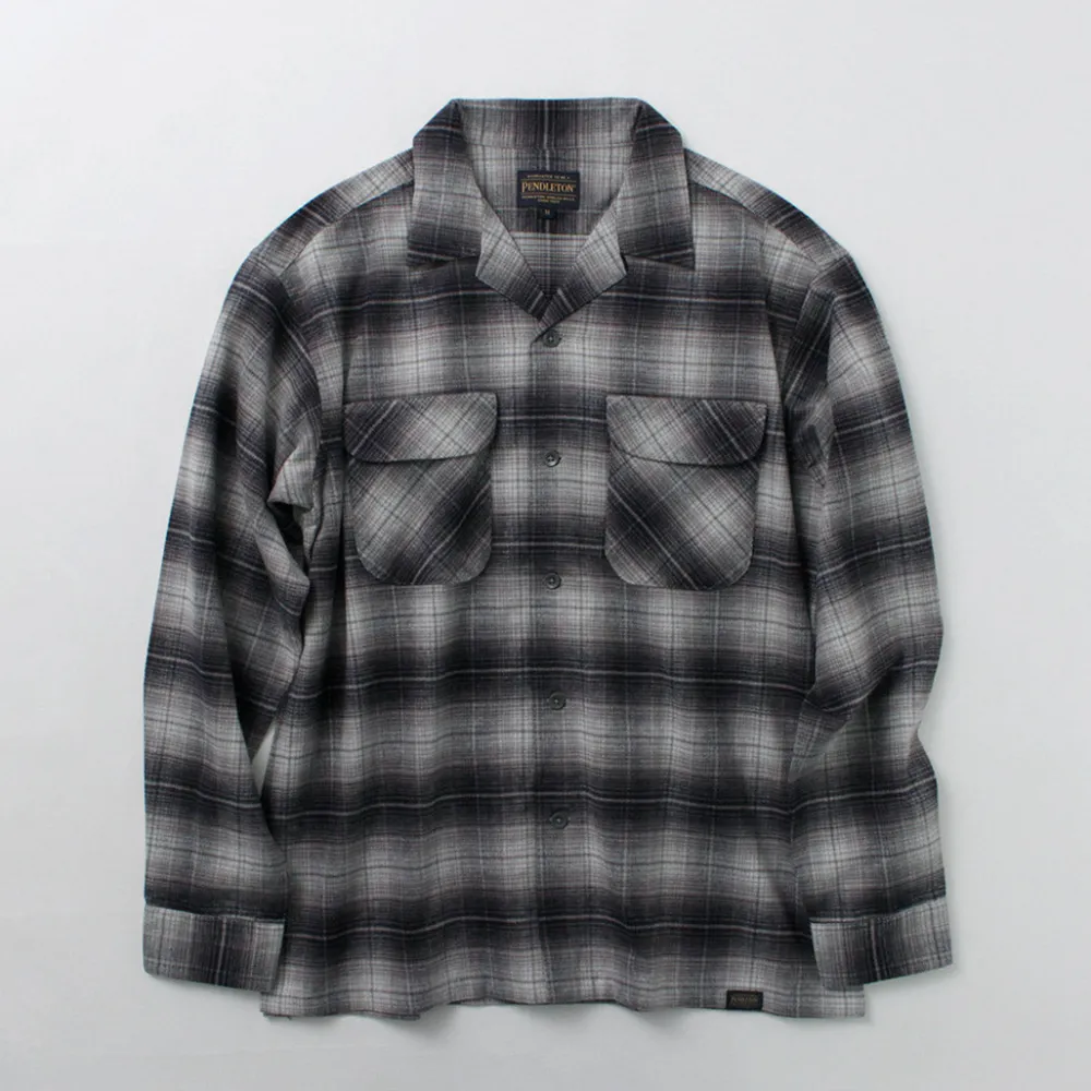 PENDLETON Shirts^/ Open Collar Shirt
