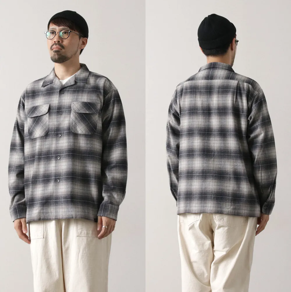 PENDLETON Shirts^/ Open Collar Shirt