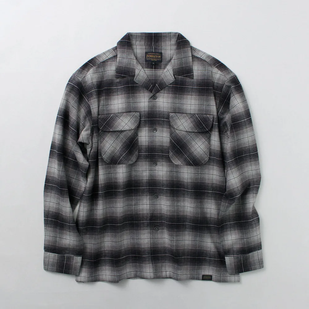 PENDLETON Shirts^/ Open Collar Shirt