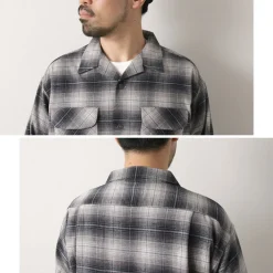 PENDLETON Shirts^/ Open Collar Shirt