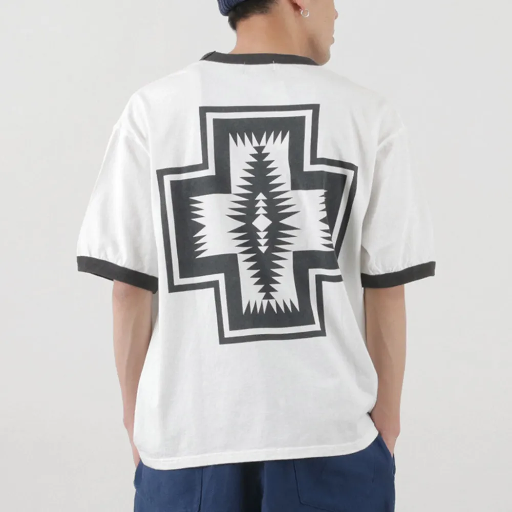 PENDLETON T-Shirts^/ S/S Ringer T-Shirt Harding