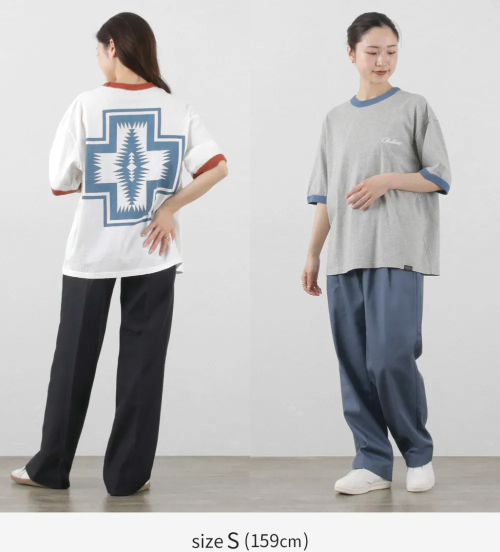 PENDLETON T-Shirts^/ S/S Ringer T-Shirt Harding