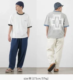 PENDLETON T-Shirts^/ S/S Ringer T-Shirt Harding