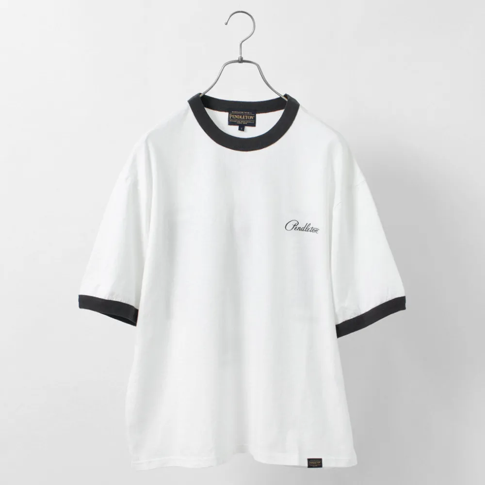 PENDLETON T-Shirts^/ S/S Ringer T-Shirt Harding