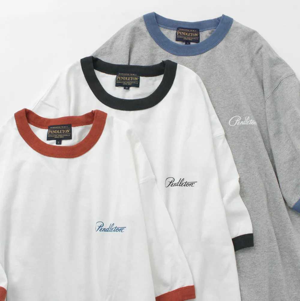 PENDLETON T-Shirts^/ S/S Ringer T-Shirt Harding