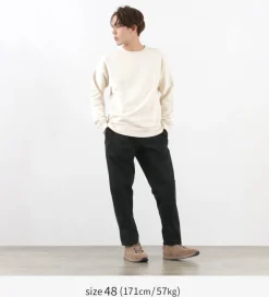 PERFECTION Trousers^/ Peach Touch Tapered Easy Pants Slacks Trousers