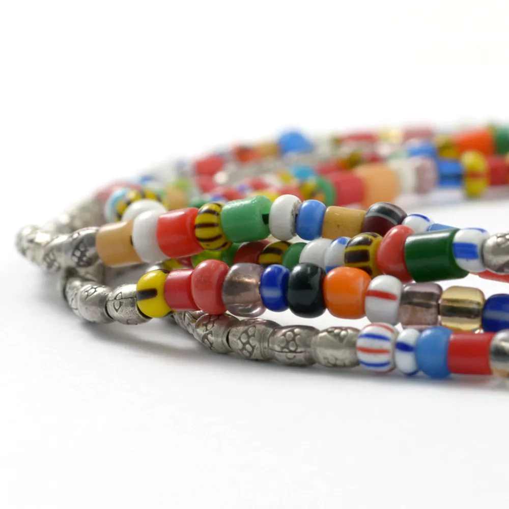 PHADUA Anklets^/ African bead bracelet mix-beads