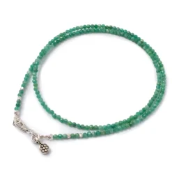 PHADUA Anklets^/ Amazonite (2mm) cut beads / necklace / anklet green
