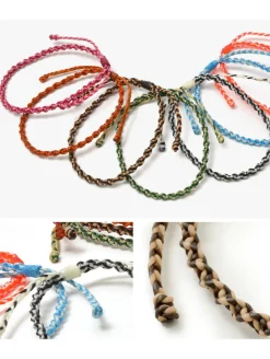 PHADUA Anklets^/ Anklet Wax Cord 2 Tone
