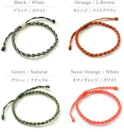 PHADUA Anklets^/ Anklet Wax Cord 2 Tone