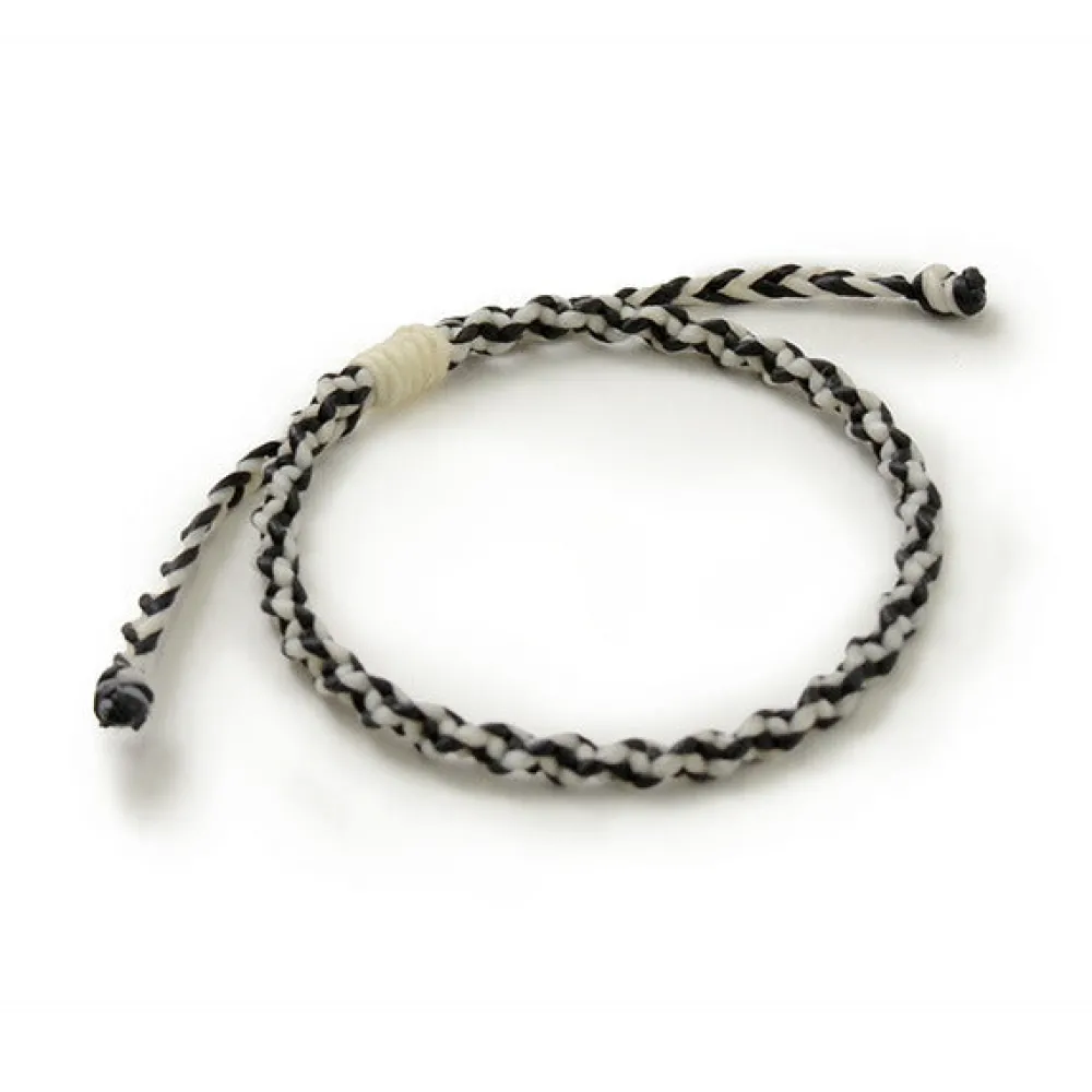 PHADUA Anklets^/ Bracelet Wax cord 2-tone