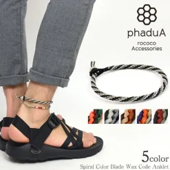 PHADUA Anklets^/ Braid Wax Cord Anklet
