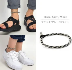 PHADUA Anklets^/ Braid Wax Cord Anklet