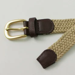 PHADUA Belts^/ Elastic Narrow Mesh Belt