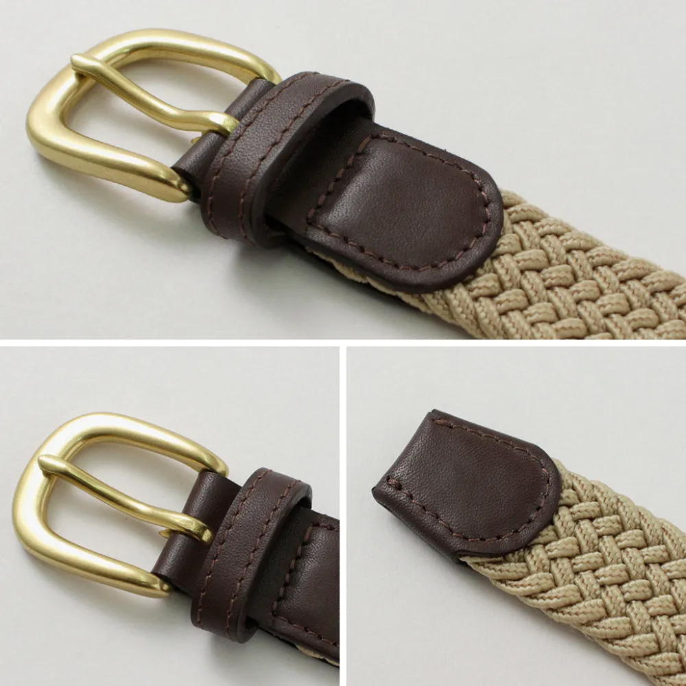 PHADUA Belts^/ Elastic Narrow Mesh Belt