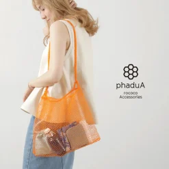 PHADUA Shoulder Bags^/ Fishnet Shoulder Mesh Bag