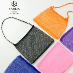 PHADUA Shoulder Bags^/ Fishnet Shoulder Mesh Bag