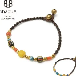 PHADUA Anklets^/ Indian Antique Beaded Anklet