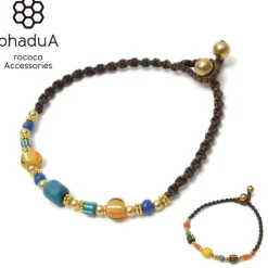 PHADUA Anklets^/ Indian Antique Beaded Anklet