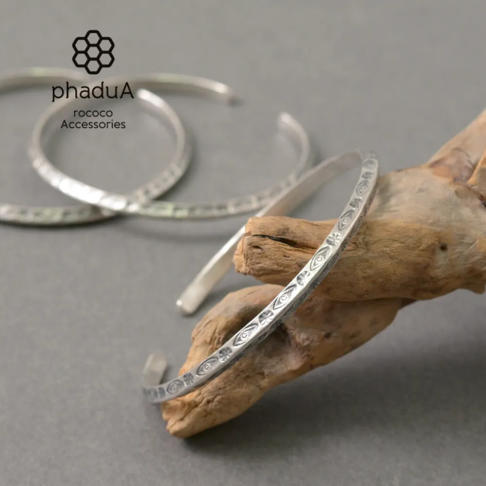 PHADUA Bracelets^/ Karen bangle/7915 silver