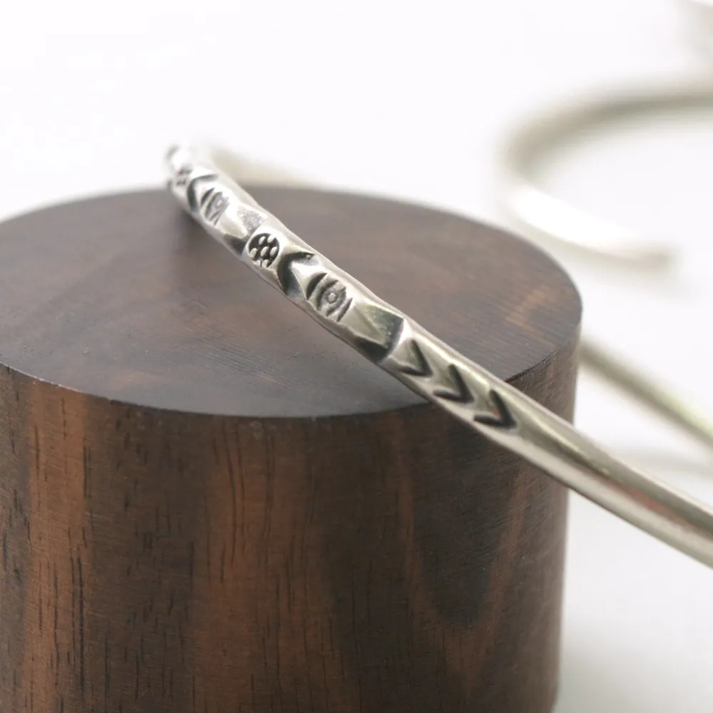 PHADUA Bracelets^/ Karen bangle/7916 silver