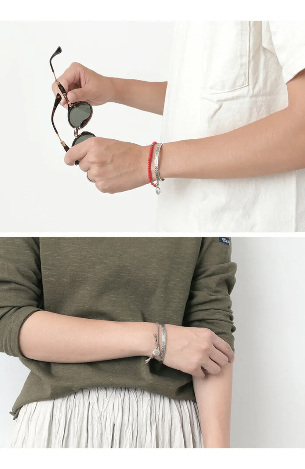 PHADUA Bracelets^/ Karen bangle/7919 silver