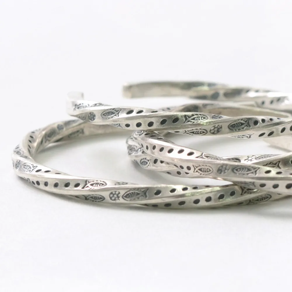 PHADUA Bracelets^/ Karen bangle/7921 silver