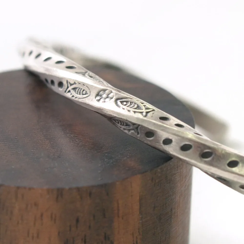 PHADUA Bracelets^/ Karen bangle/7921 silver