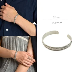 PHADUA Anklets^/ Karen bangle silver